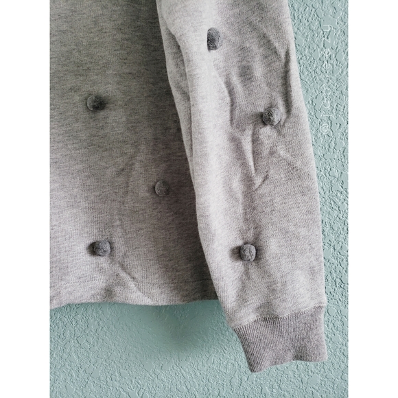 J.Crew | Pom Pom Crew Neck Sweatshirt - Picture 4 of 7